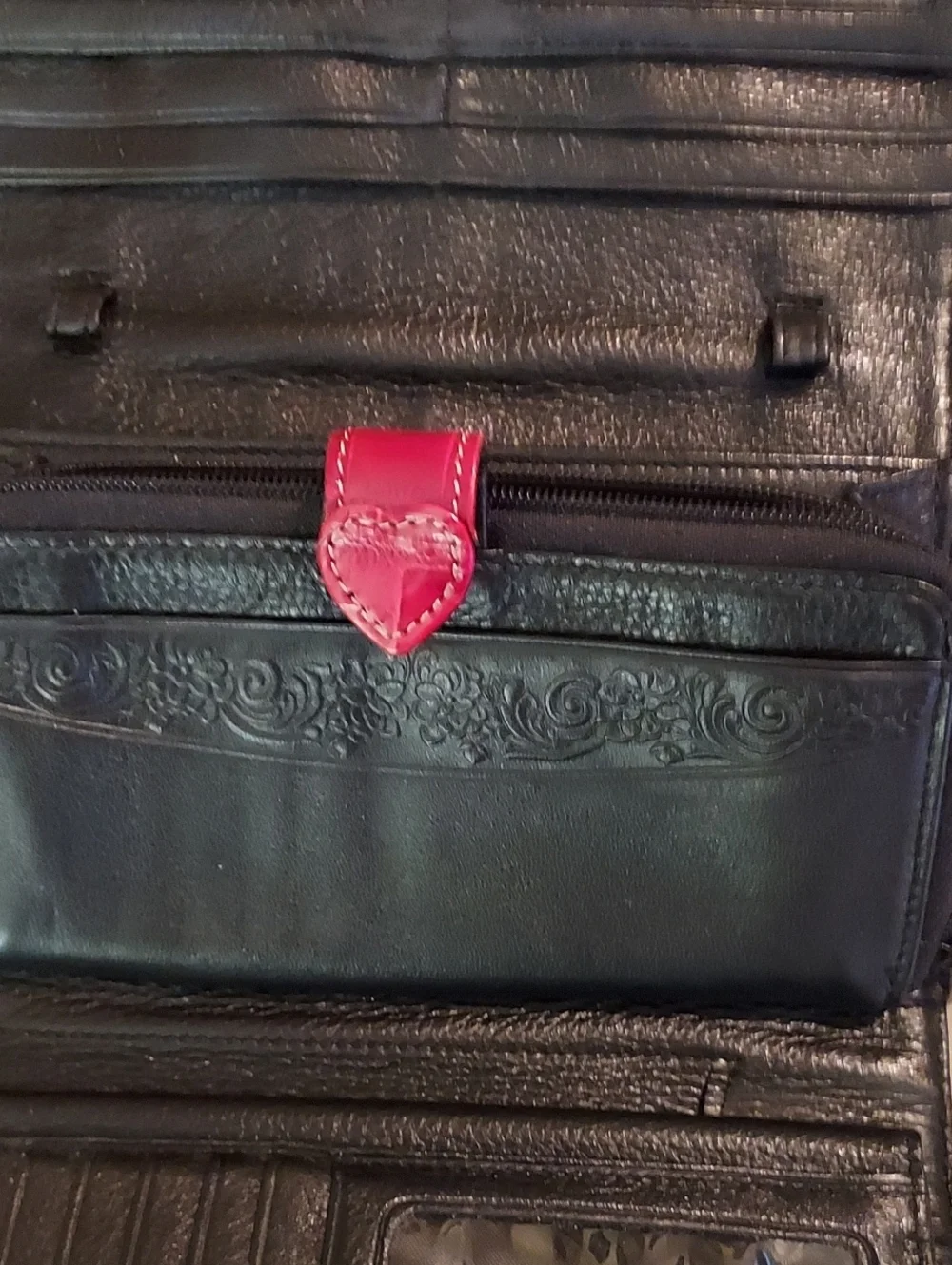 Brighton Red Patent Leather Wallet